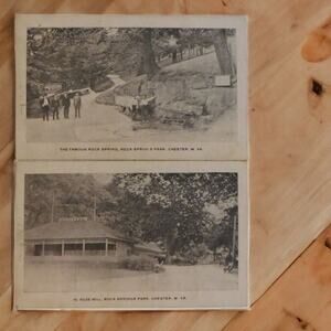 Postcards Chester West Virginia 1907 Vintage  Set of 2